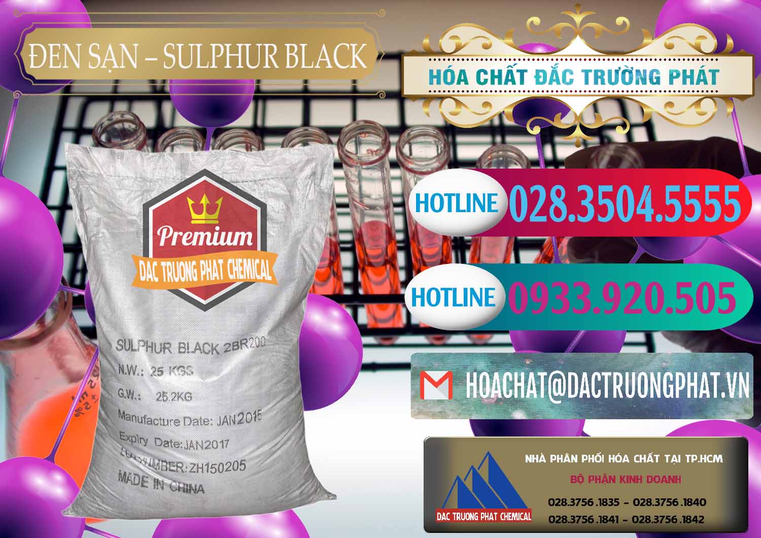 Công ty chuyên bán - phân phối Đen Sạn – Sulphur Black Trung Quốc China - 0062 - Cty chuyên bán _ phân phối hóa chất tại TP.HCM - truongphat.vn