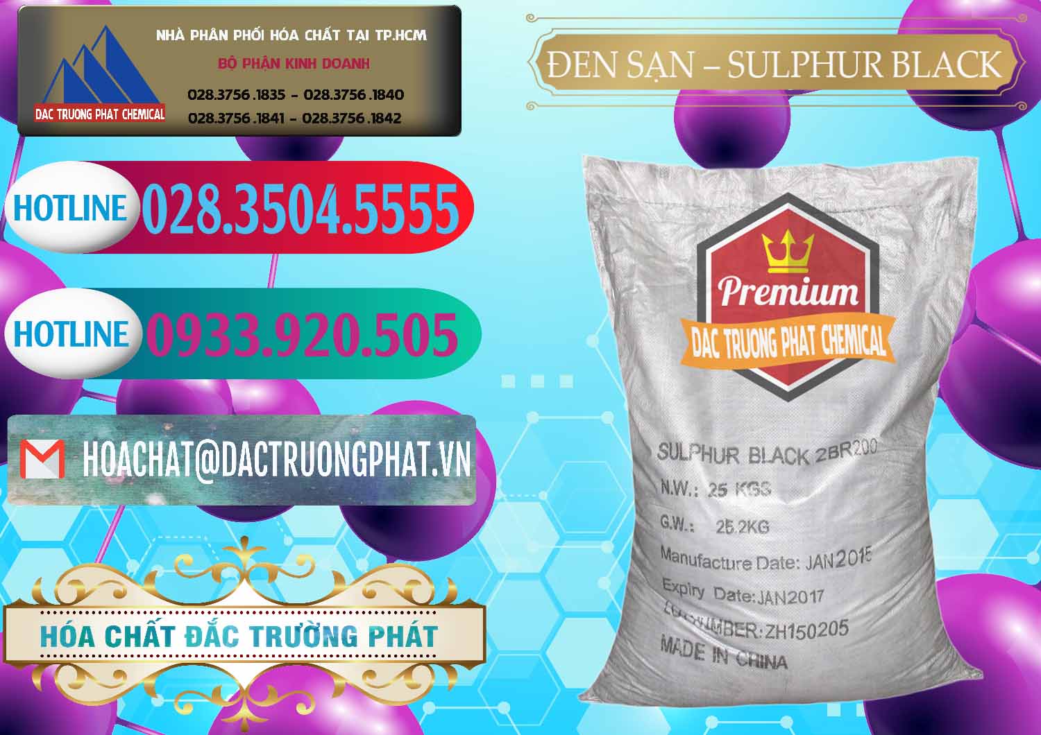 Cty bán & cung ứng Đen Sạn – Sulphur Black Trung Quốc China - 0062 - Công ty chuyên phân phối _ cung ứng hóa chất tại TP.HCM - truongphat.vn