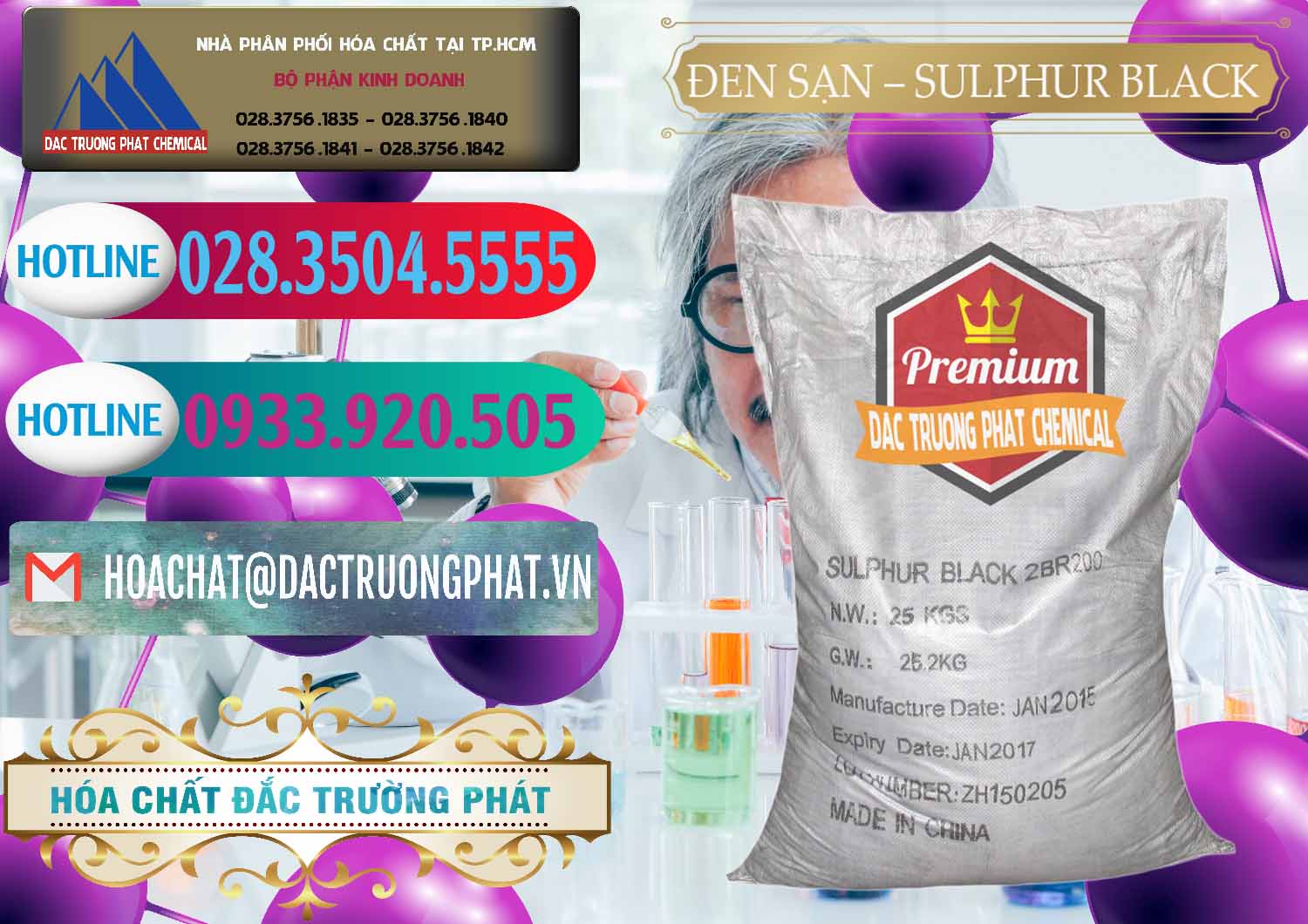 Chuyên cung cấp và bán Đen Sạn – Sulphur Black Trung Quốc China - 0062 - Công ty cung cấp ( nhập khẩu ) hóa chất tại TP.HCM - truongphat.vn