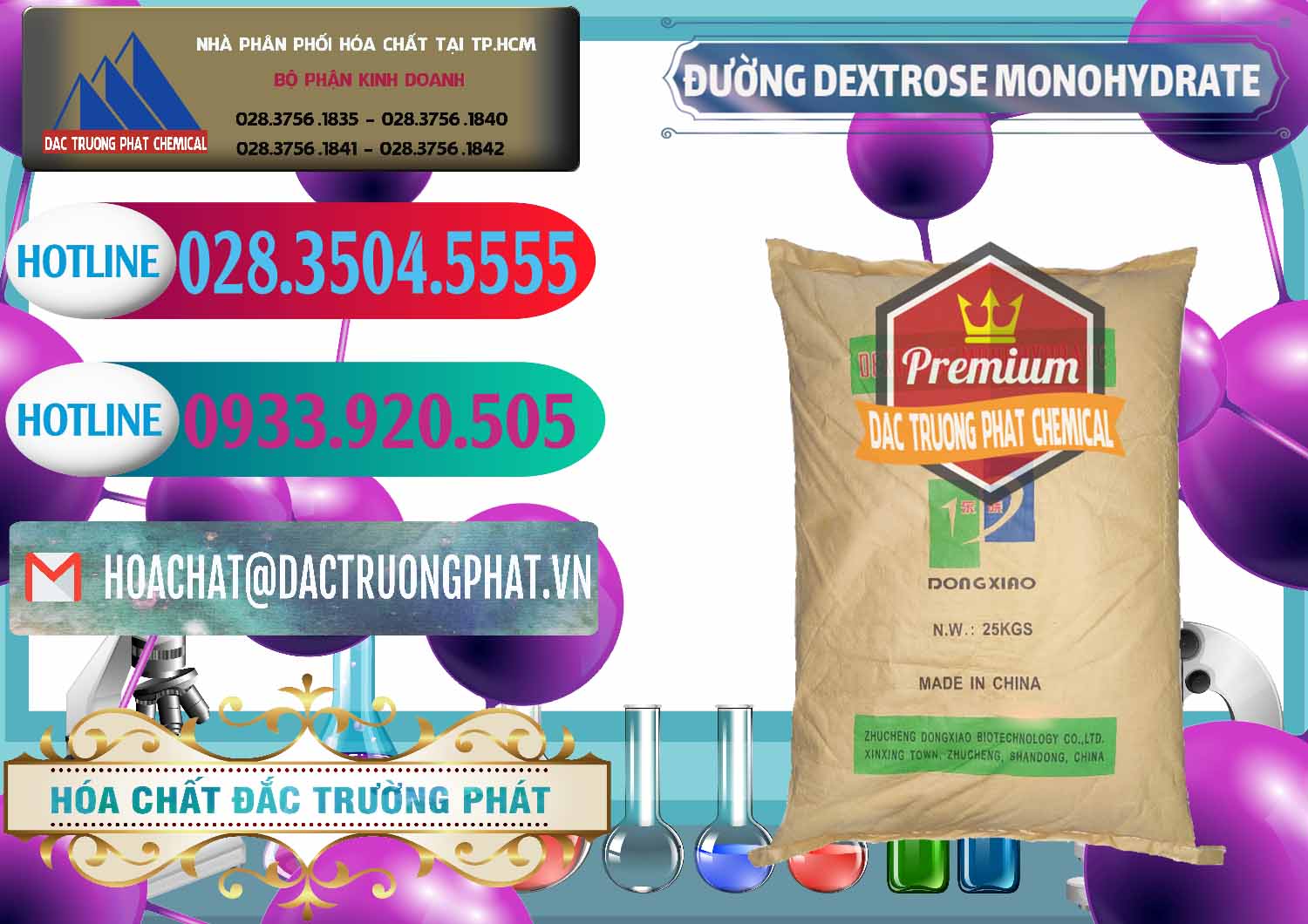 Kinh doanh - bán Đường Dextrose Monohydrate Food Grade Dongxiao Trung Quốc China - 0063 - Nhà phân phối - kinh doanh hóa chất tại TP.HCM - truongphat.vn