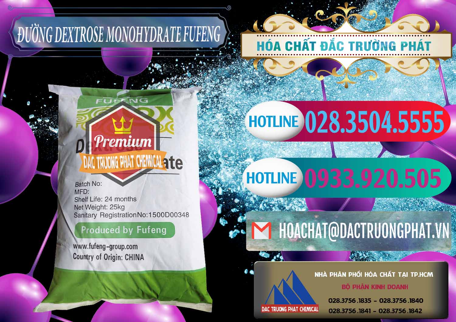 Kinh doanh và bán Đường Dextrose Monohydrate Food Grade Fufeng Trung Quốc China - 0223 - Chuyên phân phối _ cung ứng hóa chất tại TP.HCM - truongphat.vn