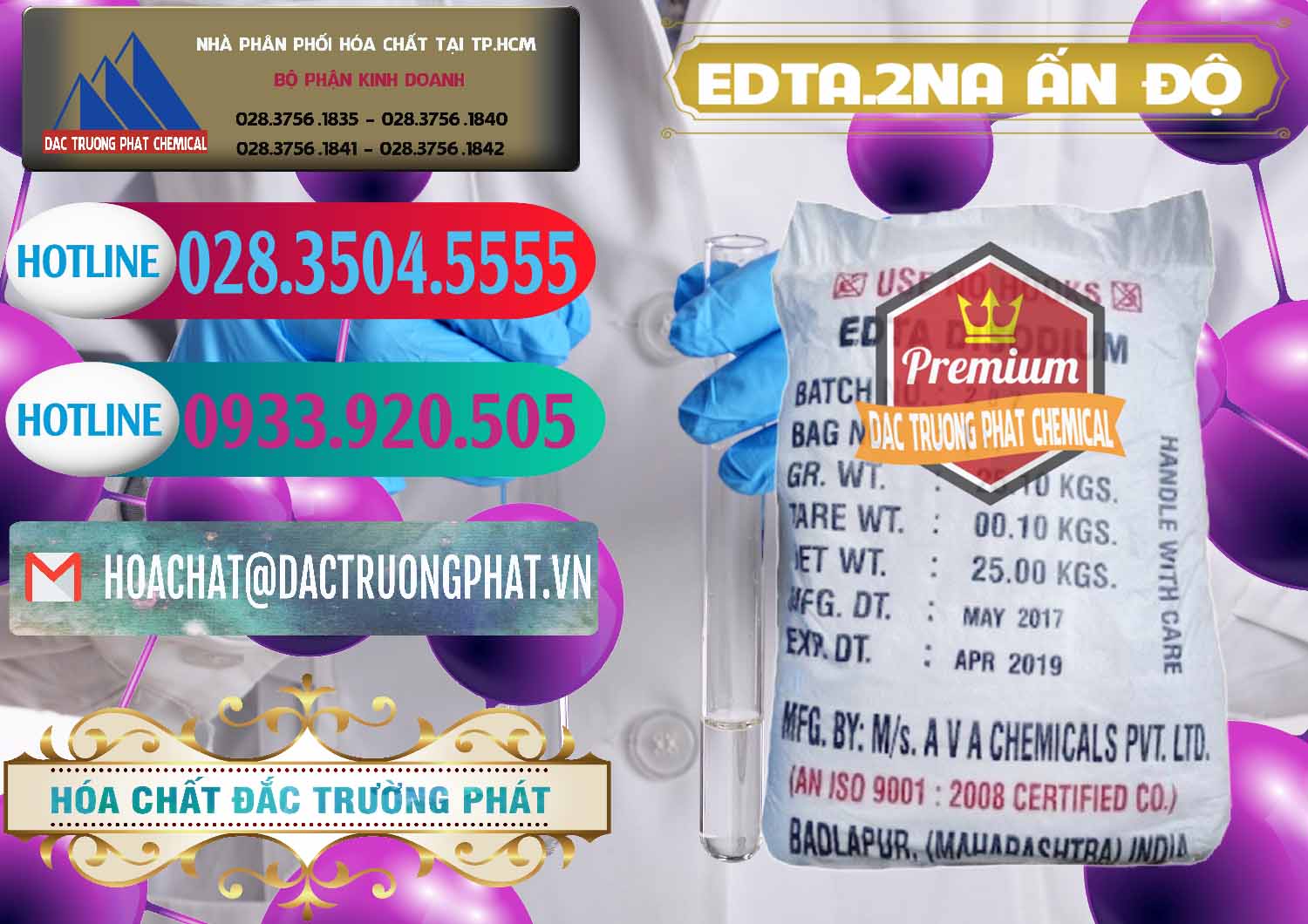 Cty chuyên cung ứng _ bán EDTA.2NA - Ethylendiamin Tetraacetic Ấn Độ India - 0416 - Công ty chuyên cung cấp _ nhập khẩu hóa chất tại TP.HCM - truongphat.vn