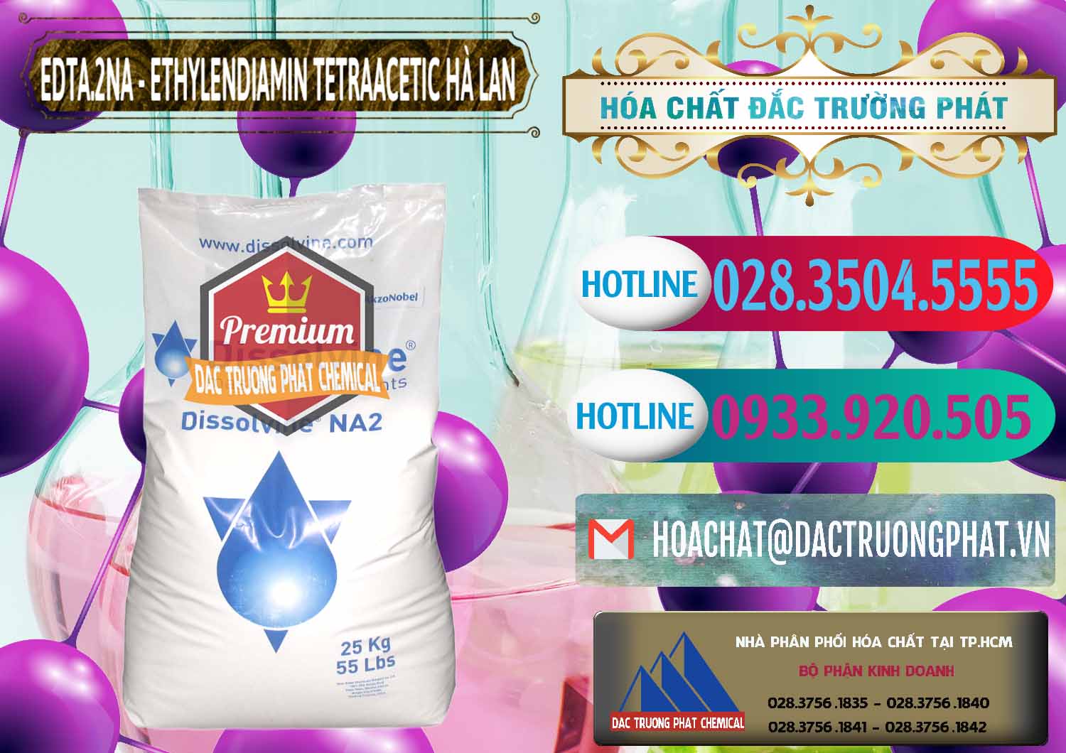 Nơi phân phối và bán Hóa chất Muối 2na Salt Ø Edta Na2 Dissolvine Hà Lan Công ty nhập khẩu - bán EDTA.2NA - Ethylendiamin Tetraacetic Dissolvine Hà Lan Netherlands - 0064 - Công ty chuyên cung ứng - phân phối hóa chất tại TP.HCM - truongphat.vn