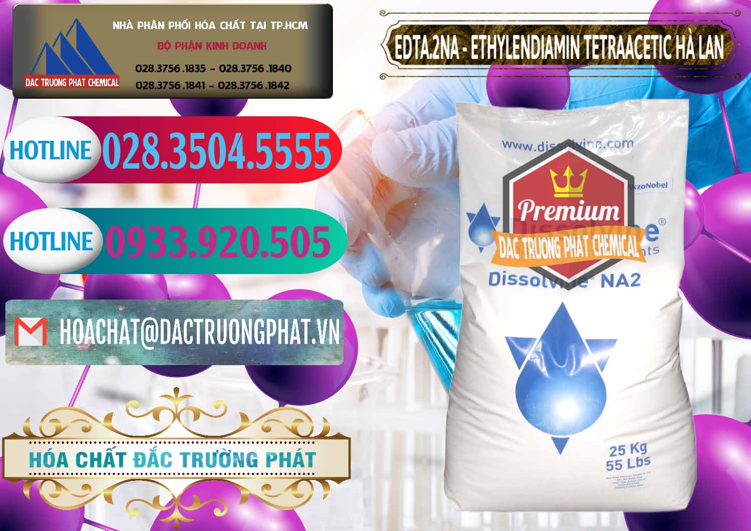 EDTA.2NA - Ethylendiamin Tetraacetic Dissolvine Hà Lan Netherlands Nhập khẩu - bán EDTA.2NA - Ethylendiamin Tetraacetic Dissolvine Hà Lan Netherlands - 0064 - Công ty cung ứng - phân phối hóa chất tại TP.HCM - truongphat.vn