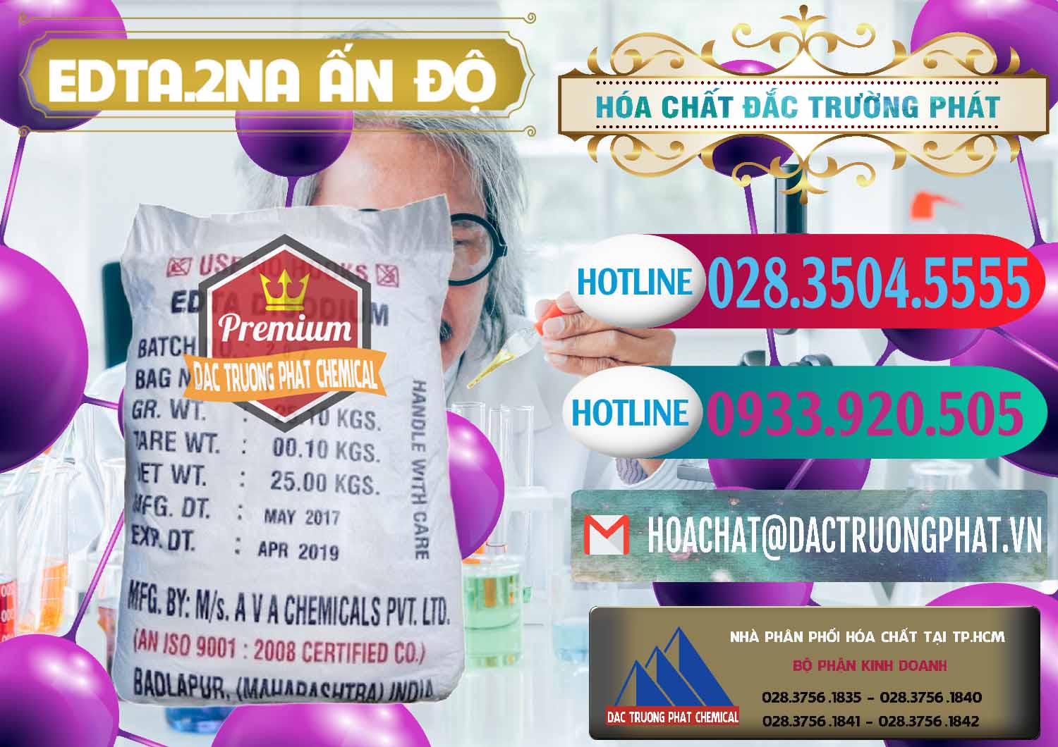 EDTA.2NA - Ethylendiamin Tetraacetic Ấn Độ India Nơi cung ứng ( bán ) EDTA.2NA - Ethylendiamin Tetraacetic Ấn Độ India - 0416 - Chuyên phân phối _ cung ứng hóa chất tại TP.HCM - truongphat.vn