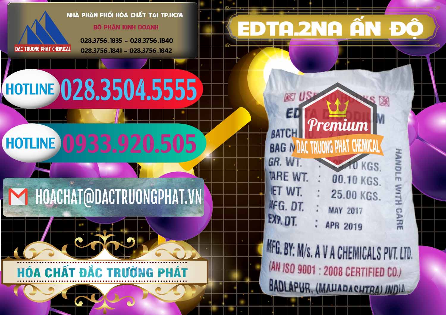 EDTA.2NA - Ethylendiamin Tetraacetic Ấn Độ India Cty cung ứng - bán EDTA.2NA - Ethylendiamin Tetraacetic Ấn Độ India - 0416 - Nhà cung ứng và phân phối hóa chất tại TP.HCM - truongphat.vn
