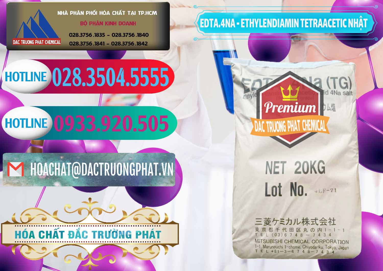 Công ty chuyên phân phối _ bán EDTA 4Na - Ethylendiamin Tetraacetic Nhật Bản Japan - 0482 - Nơi cung ứng ( phân phối ) hóa chất tại TP.HCM - truongphat.vn
