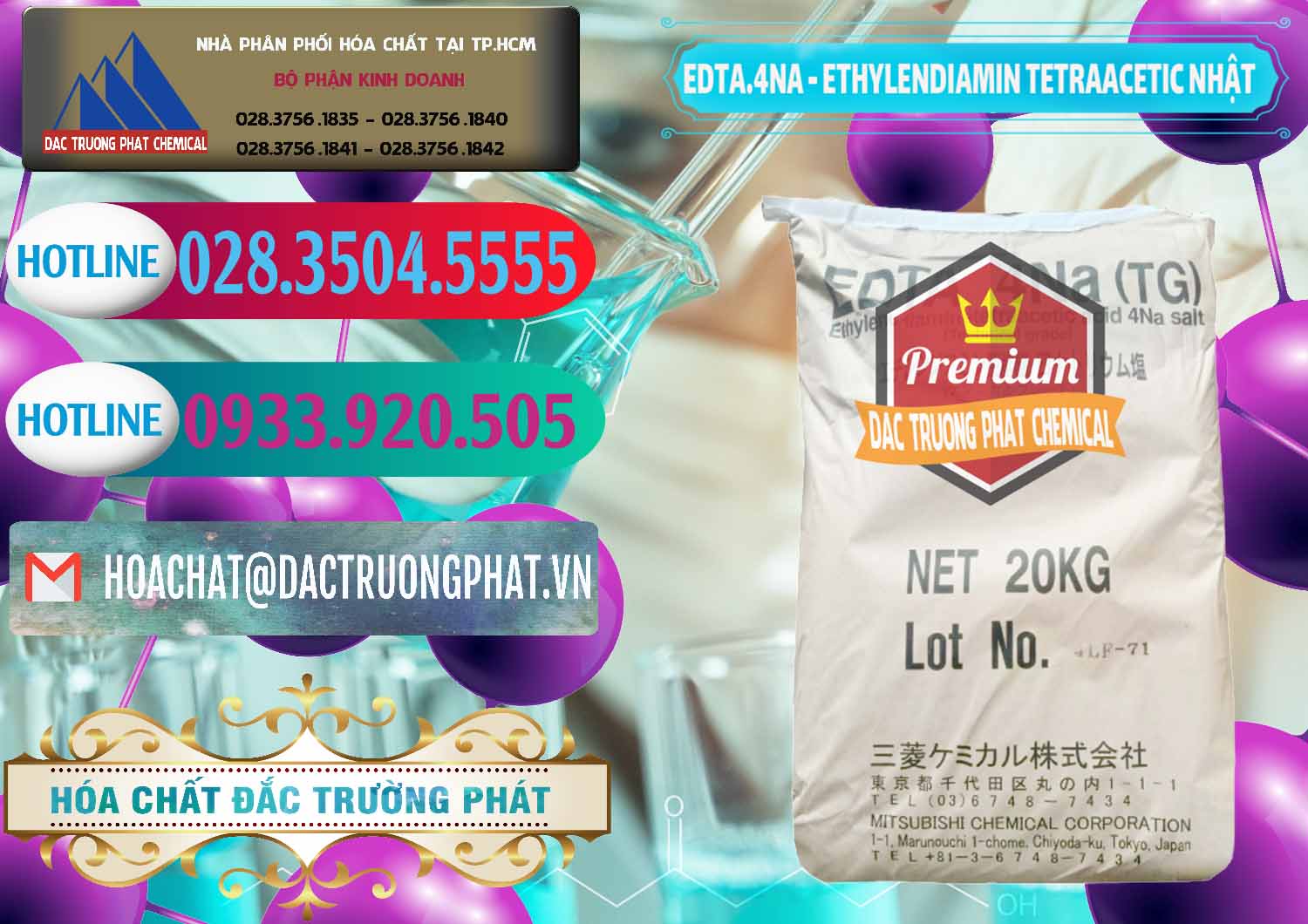 Nơi chuyên bán - cung cấp EDTA 4Na - Ethylendiamin Tetraacetic Nhật Bản Japan - 0482 - Chuyên cung cấp - phân phối hóa chất tại TP.HCM - truongphat.vn