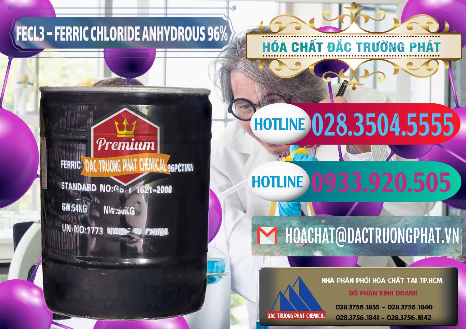 Nơi chuyên kinh doanh và bán FECL3 – Ferric Chloride Anhydrous 96% Trung Quốc China - 0065 - Cty cung cấp và nhập khẩu hóa chất tại TP.HCM - truongphat.vn