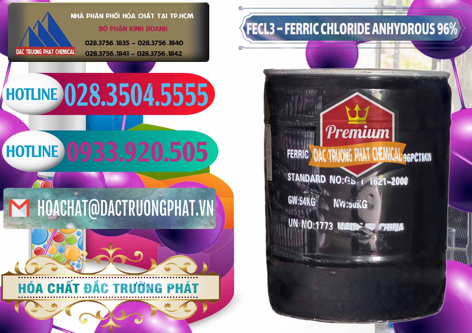Công ty bán _ cung cấp FECL3 – Ferric Chloride Anhydrous 96% Trung Quốc China - 0065 - Nơi chuyên cung cấp - kinh doanh hóa chất tại TP.HCM - truongphat.vn