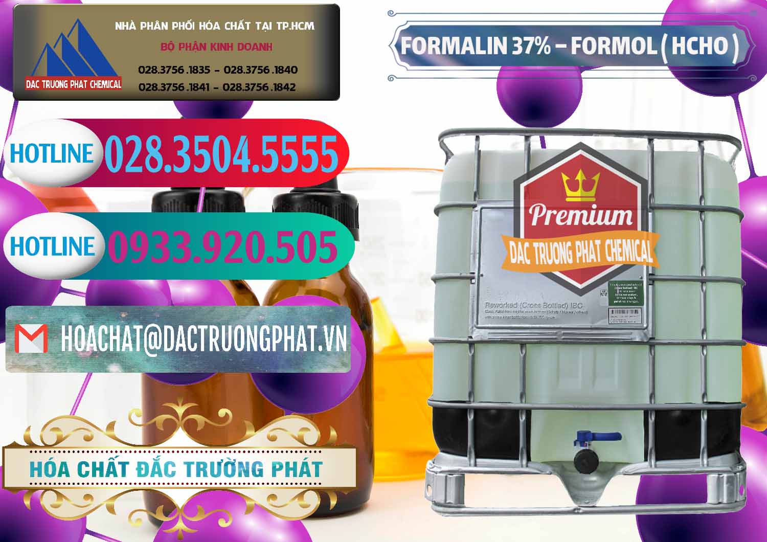 Đơn vị chuyên cung cấp và bán Formalin - Formol ( HCHO ) 37% Việt Nam - 0187 - Nhà phân phối _ kinh doanh hóa chất tại TP.HCM - truongphat.vn