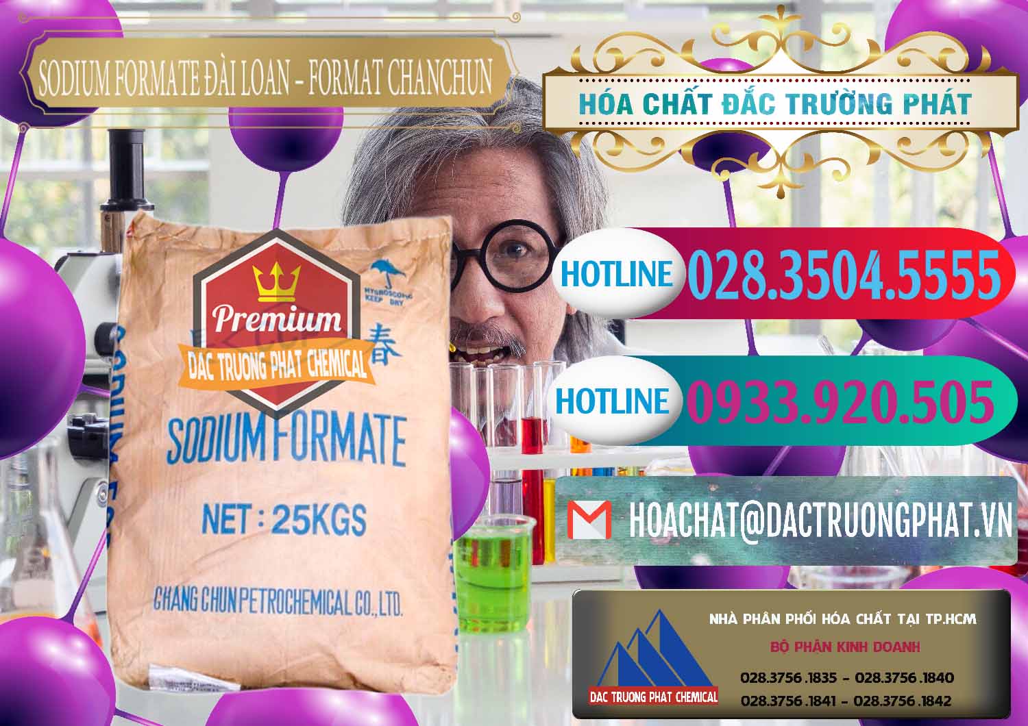 Công ty cung ứng và bán Sodium Formate - Natri Format Đài Loan Taiwan - 0141 - Nơi chuyên bán & phân phối hóa chất tại TP.HCM - truongphat.vn