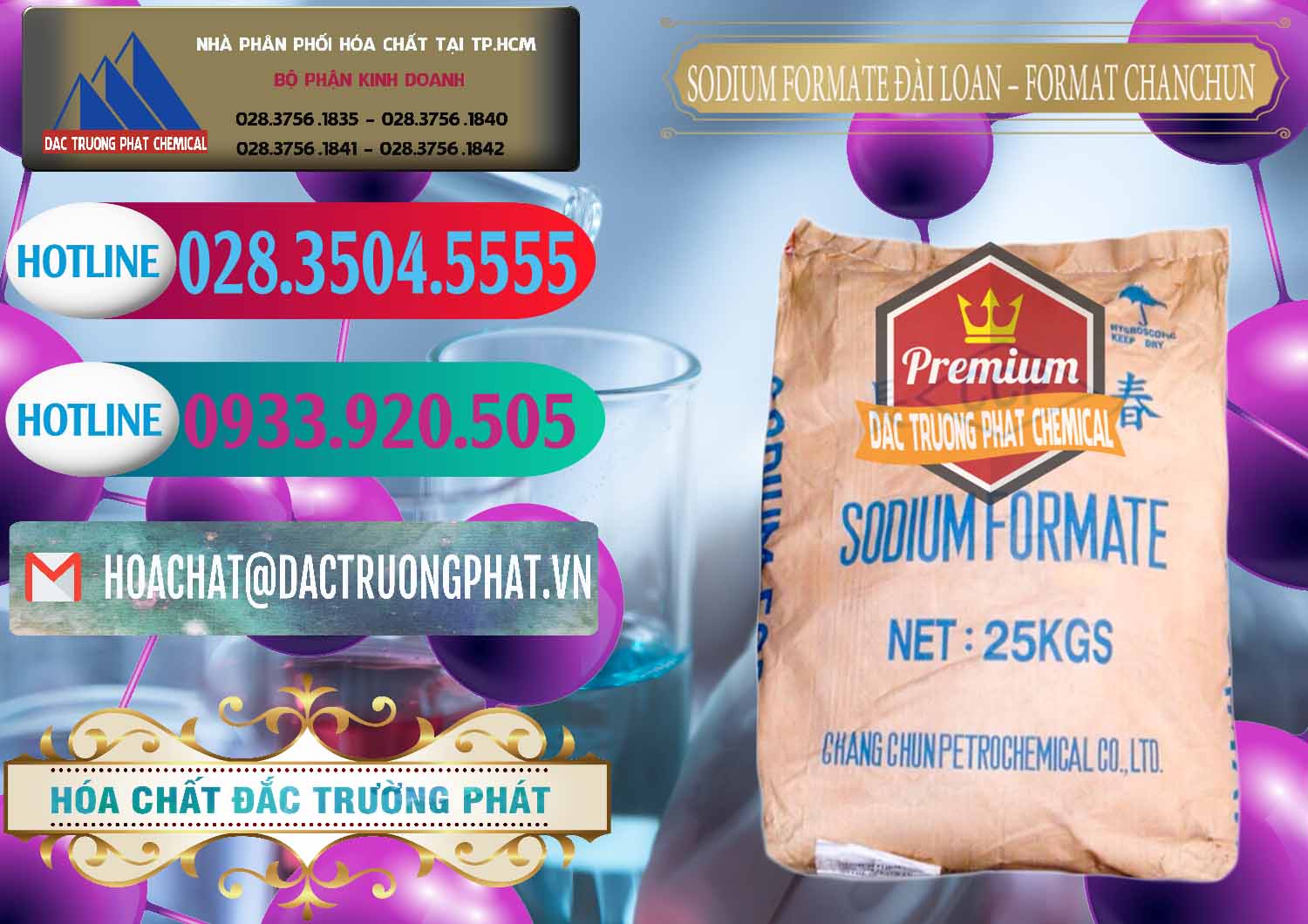 Cung cấp _ bán Sodium Formate - Natri Format Đài Loan Taiwan - 0141 - Chuyên cung cấp ( phân phối ) hóa chất tại TP.HCM - truongphat.vn