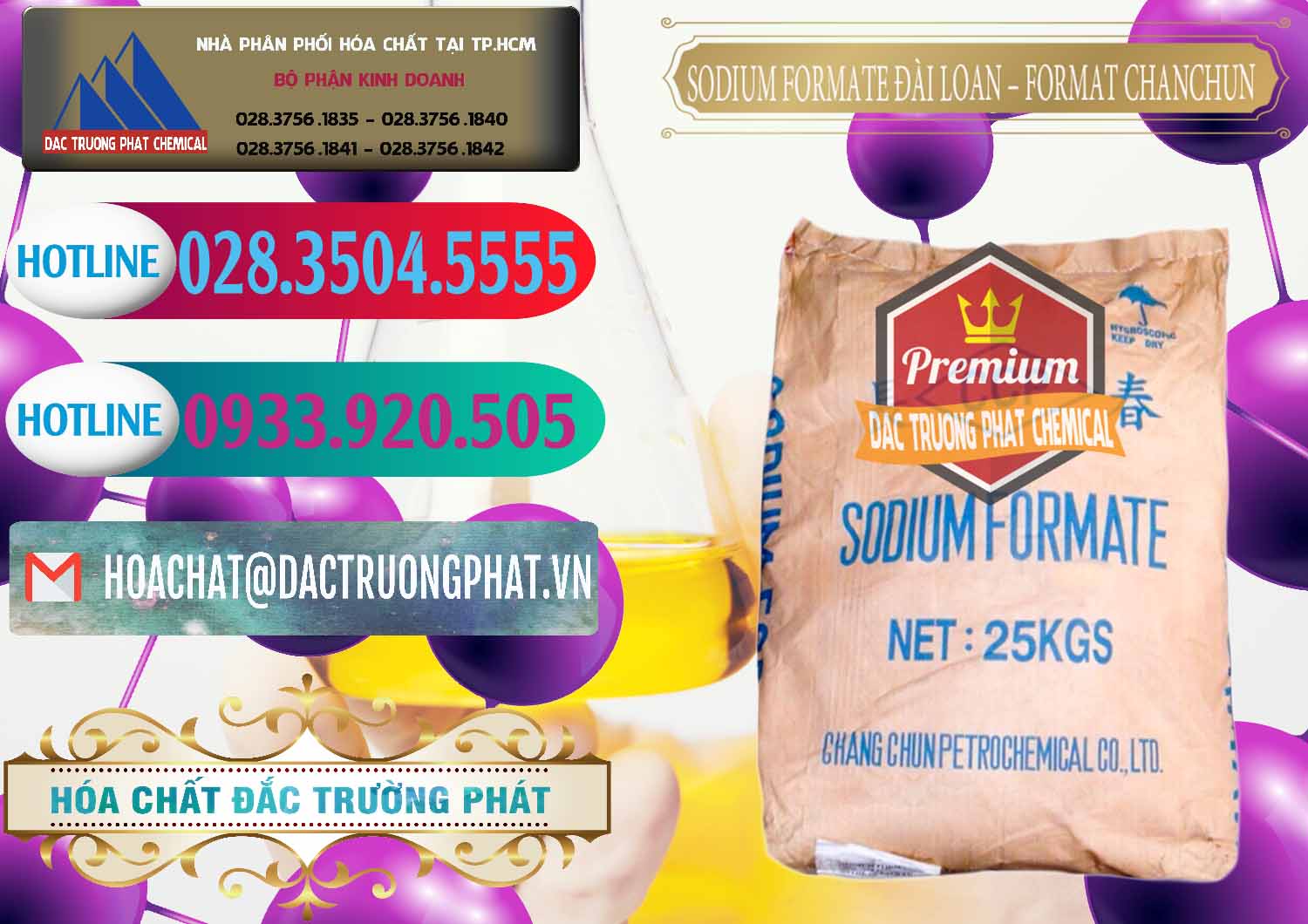 Công ty bán - phân phối Sodium Formate - Natri Format Đài Loan Taiwan - 0141 - Chuyên cung cấp - kinh doanh hóa chất tại TP.HCM - truongphat.vn