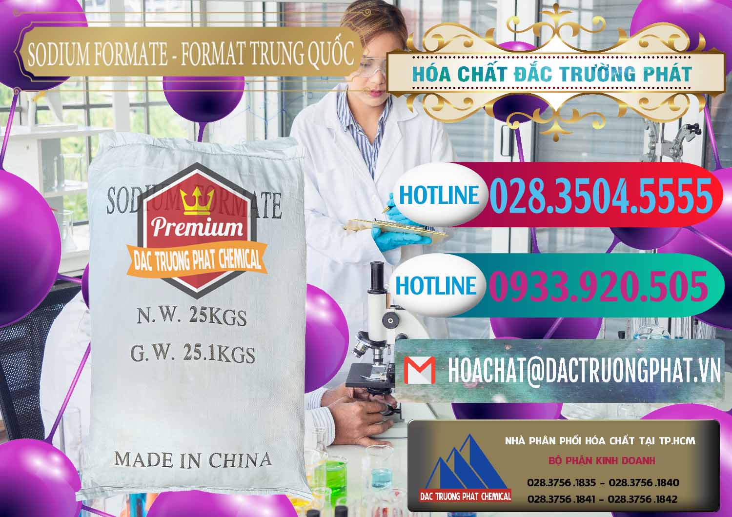 Đơn vị bán và phân phối Sodium Formate - Natri Format Trung Quốc China - 0142 - Nhà phân phối và cung ứng hóa chất tại TP.HCM - truongphat.vn