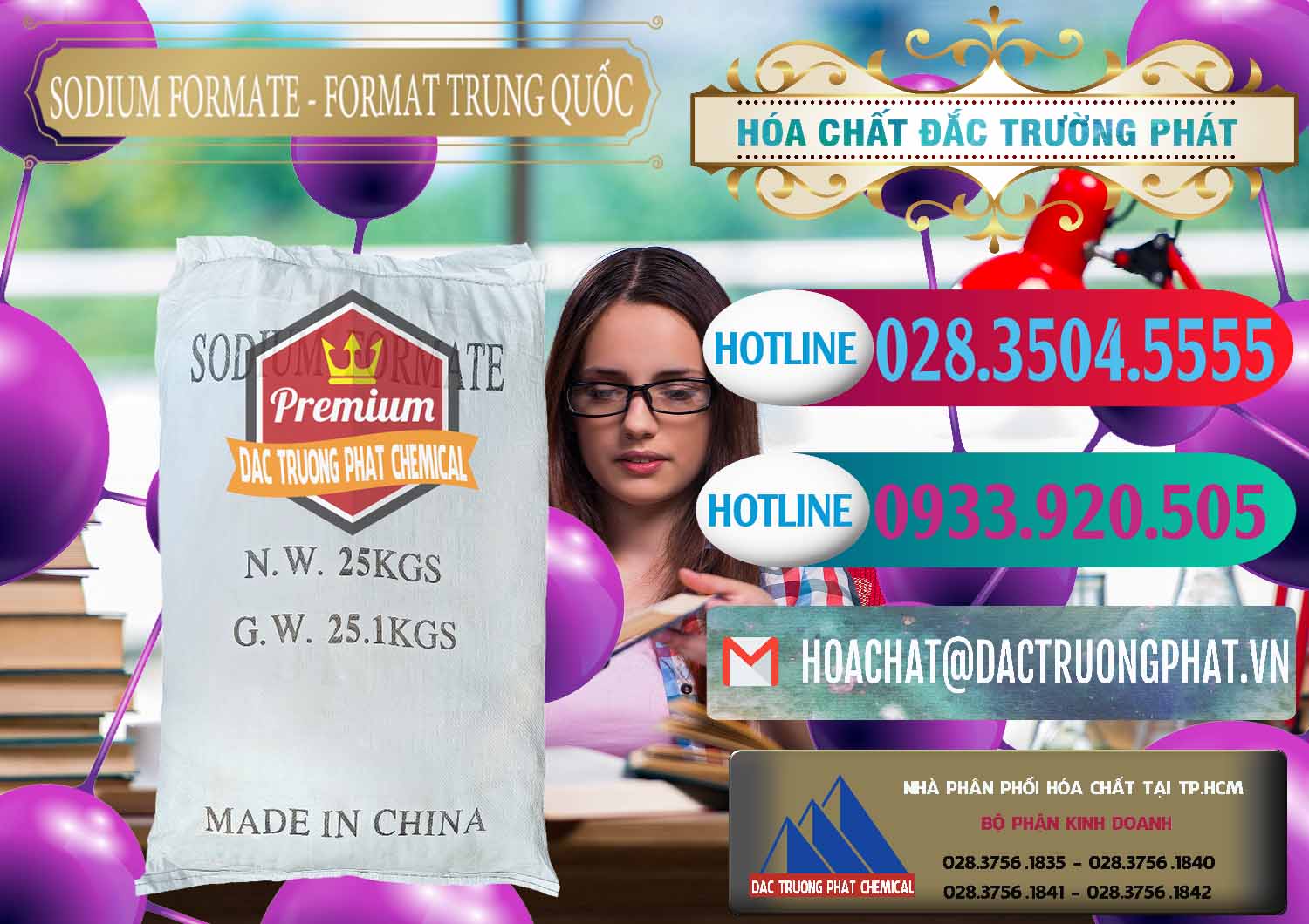 Cung ứng _ bán Sodium Formate - Natri Format Trung Quốc China - 0142 - Công ty phân phối ( bán ) hóa chất tại TP.HCM - truongphat.vn