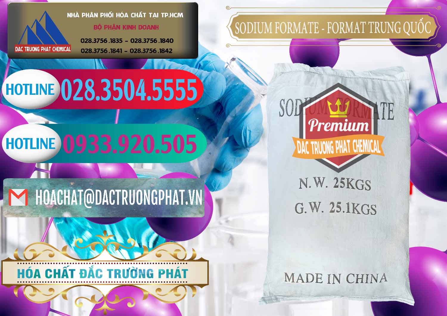 Công ty nhập khẩu ( bán ) Sodium Formate - Natri Format Trung Quốc China - 0142 - Đơn vị chuyên nhập khẩu ( cung cấp ) hóa chất tại TP.HCM - truongphat.vn