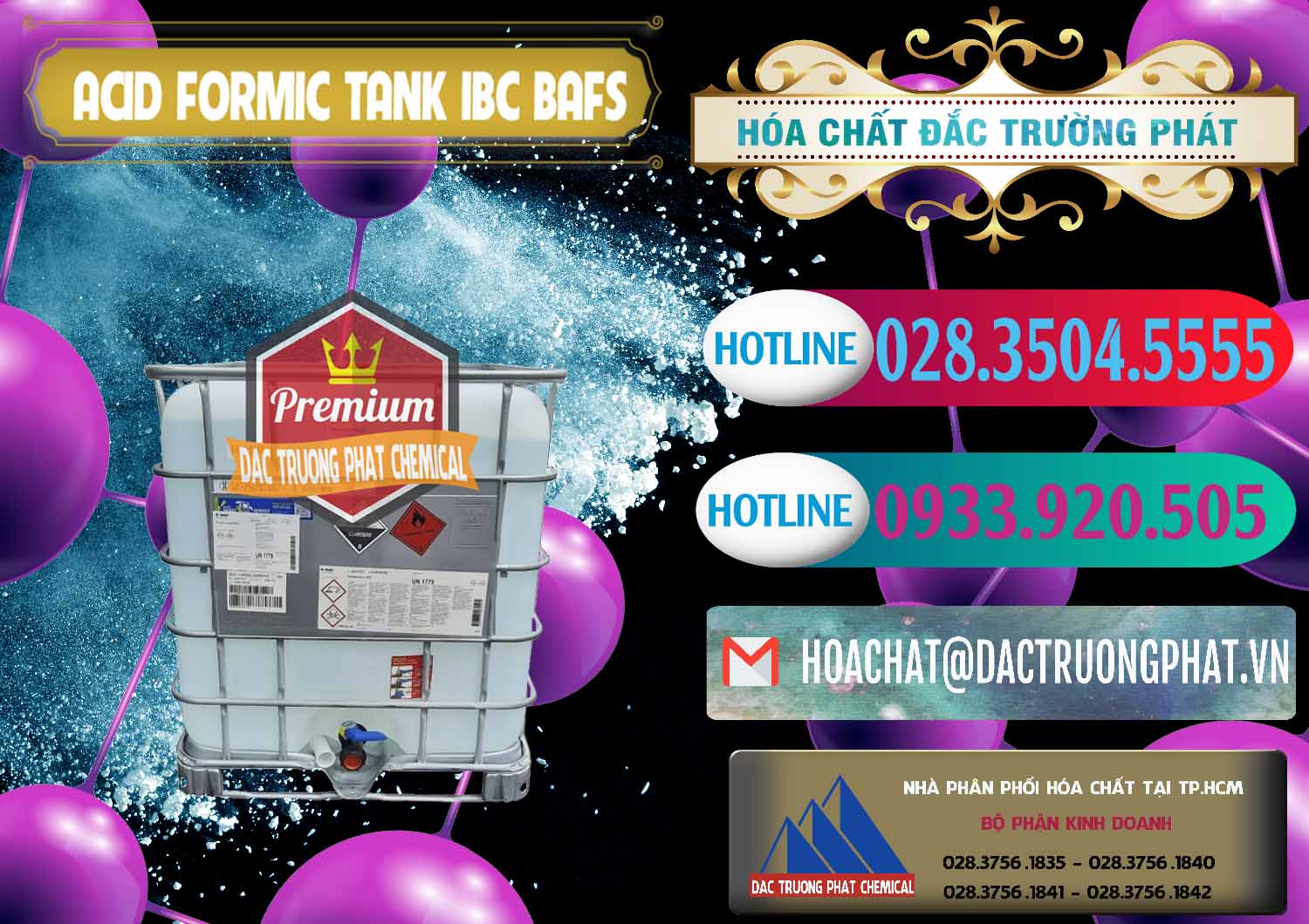 Công ty chuyên kinh doanh _ bán Acid Formic - Axit Formic Tank - Bồn IBC BASF Đức - 0366 - Chuyên phân phối & cung cấp hóa chất tại TP.HCM - truongphat.vn