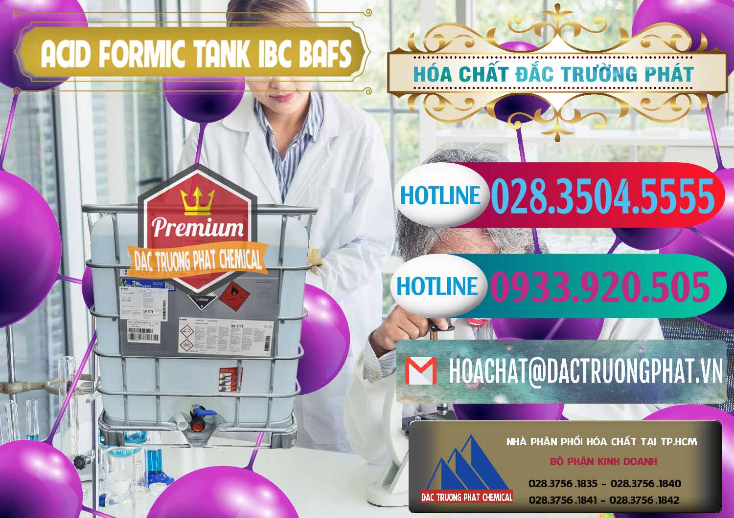 Công ty nhập khẩu và bán Acid Formic - Axit Formic Tank - Bồn IBC BASF Đức - 0366 - Chuyên kinh doanh _ cung cấp hóa chất tại TP.HCM - truongphat.vn