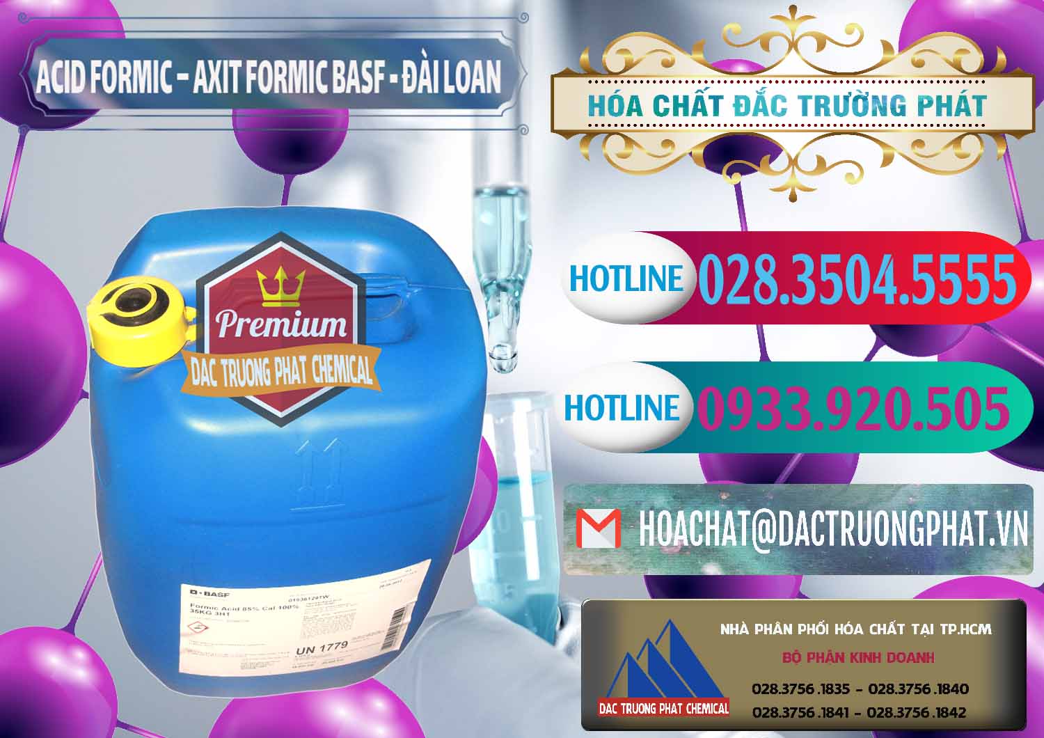 Chuyên cung cấp & bán Acid Formic - Axit Formic 85% BASF Đài Loan Taiwan - 0027 - Nhà phân phối _ cung cấp hóa chất tại TP.HCM - truongphat.vn