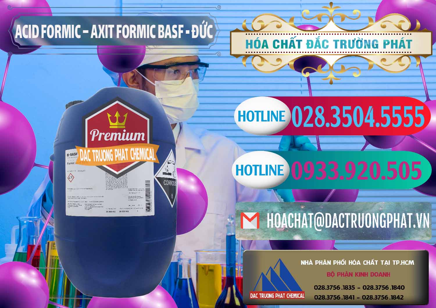 Công ty chuyên nhập khẩu và bán Acid Formic - Axit Formic BASF Đức Germany - 0028 - Cty chuyên bán - phân phối hóa chất tại TP.HCM - truongphat.vn