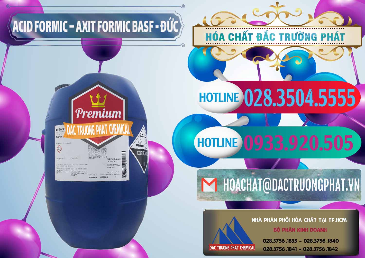 Nơi nhập khẩu & bán Acid Formic - Axit Formic BASF Đức Germany - 0028 - Đơn vị chuyên cung cấp _ bán hóa chất tại TP.HCM - truongphat.vn