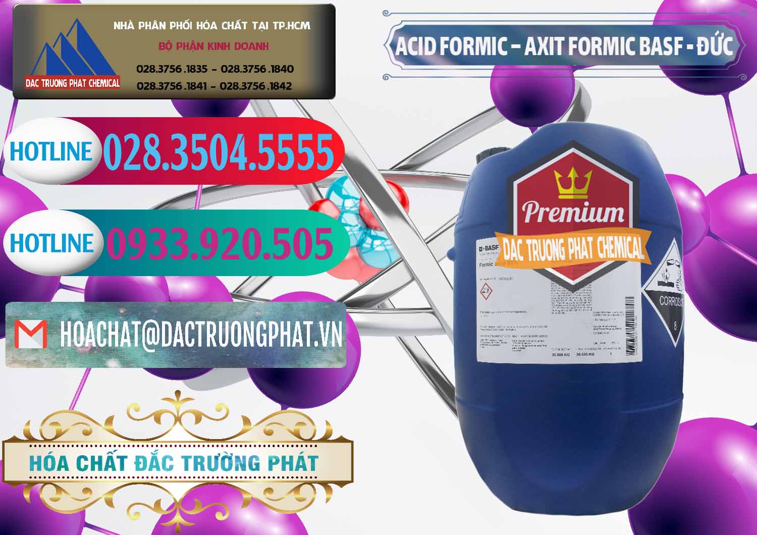 Nơi chuyên bán & cung cấp Acid Formic - Axit Formic BASF Đức Germany - 0028 - Nhà phân phối & cung cấp hóa chất tại TP.HCM - truongphat.vn