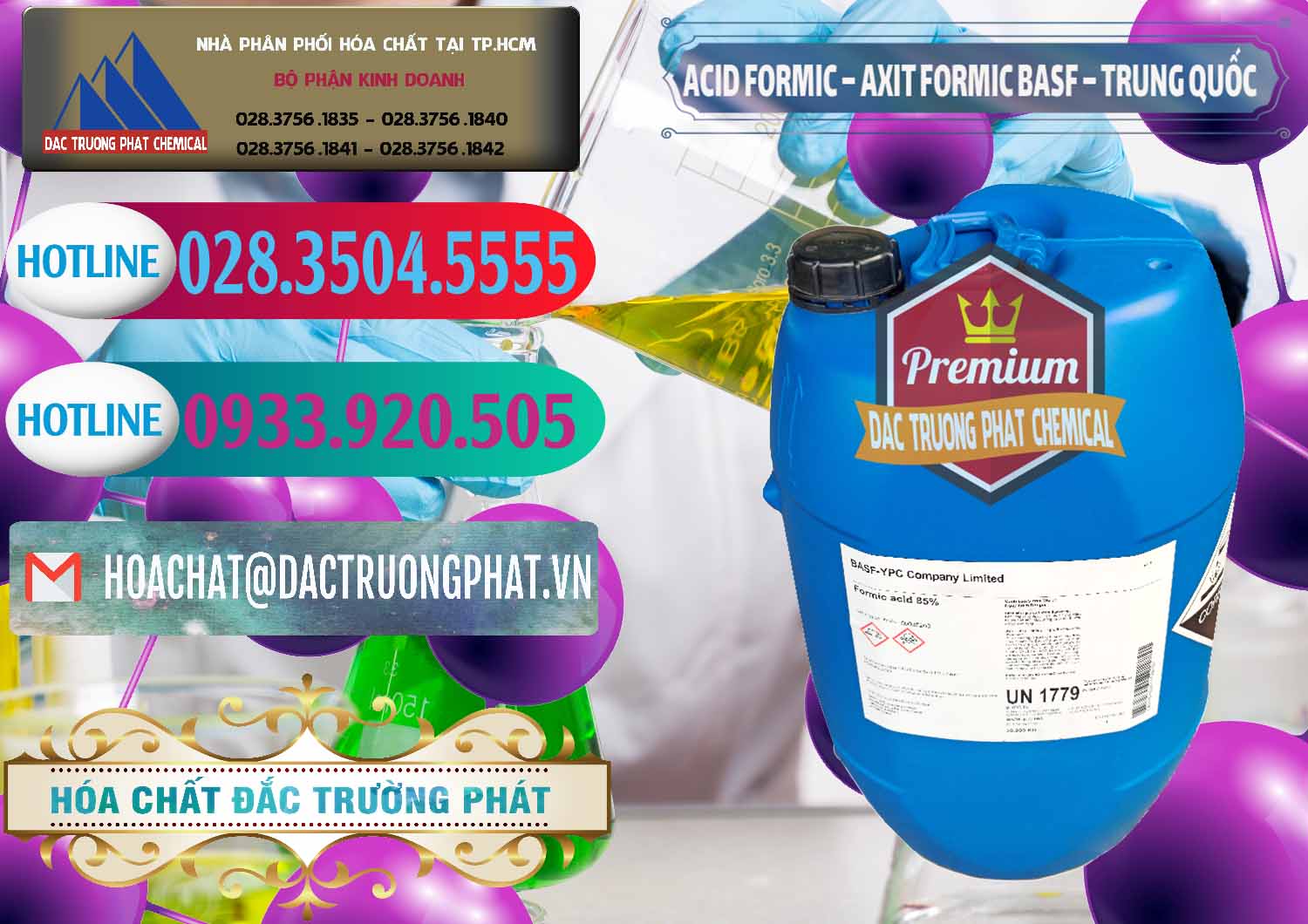 Cty chuyên bán - cung cấp Acid Formic - Axit Formic BASF Trung Quốc China - 0025 - Nhà phân phối và cung cấp hóa chất tại TP.HCM - truongphat.vn