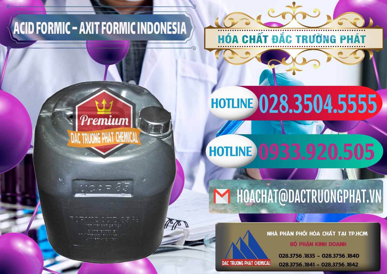 Đơn vị bán _ cung ứng Acid Formic - Axit Formic Indonesia - 0026 - Nơi chuyên phân phối ( nhập khẩu ) hóa chất tại TP.HCM - truongphat.vn