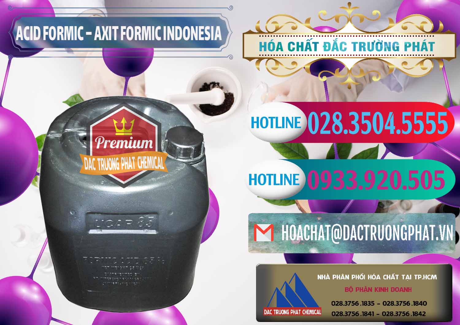 Công ty chuyên nhập khẩu và bán Acid Formic - Axit Formic Indonesia - 0026 - Cty chuyên phân phối - cung ứng hóa chất tại TP.HCM - truongphat.vn