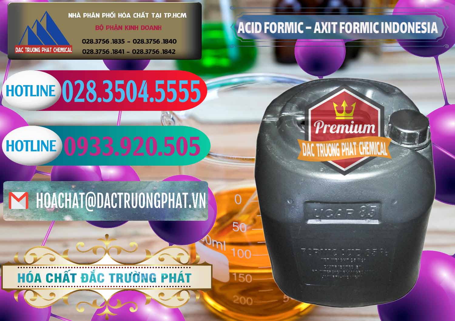 Nơi chuyên cung ứng - bán Acid Formic - Axit Formic Indonesia - 0026 - Phân phối và bán hóa chất tại TP.HCM - truongphat.vn