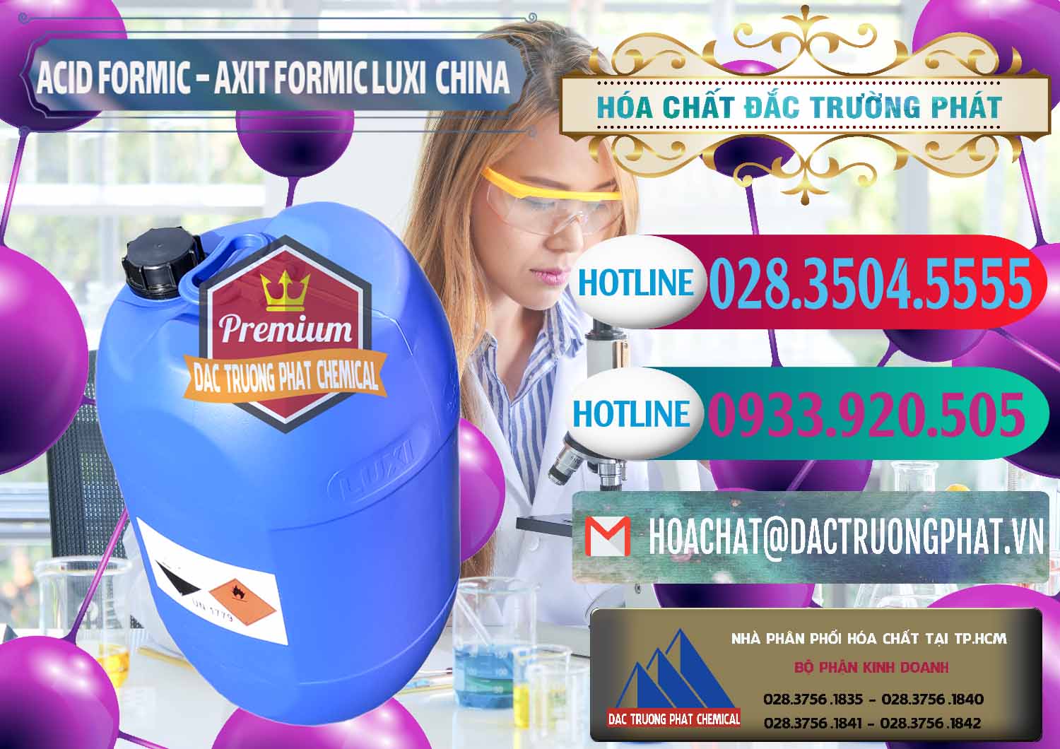 Công ty chuyên kinh doanh và bán Acid Formic - Axit Formic Luxi Trung Quốc China - 0029 - Nhà cung ứng _ phân phối hóa chất tại TP.HCM - truongphat.vn