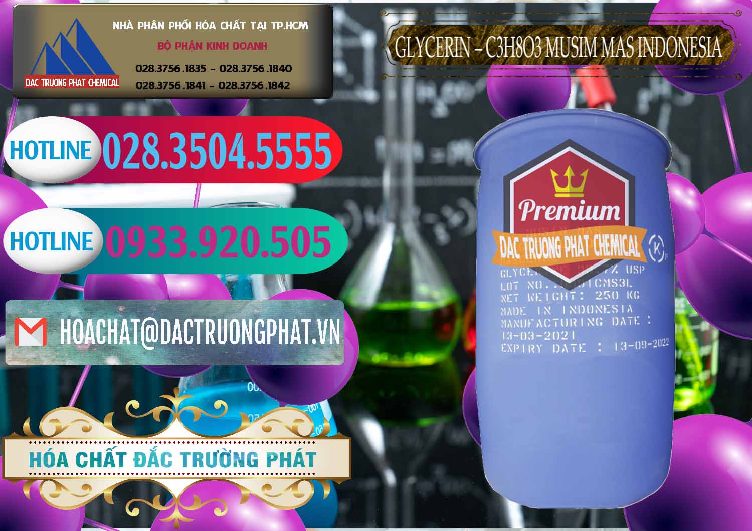 Cty cung ứng _ bán Glycerin – C3H8O3 99.7% Musim Mas Indonesia - 0272 - Nhập khẩu ( cung cấp ) hóa chất tại TP.HCM - truongphat.vn