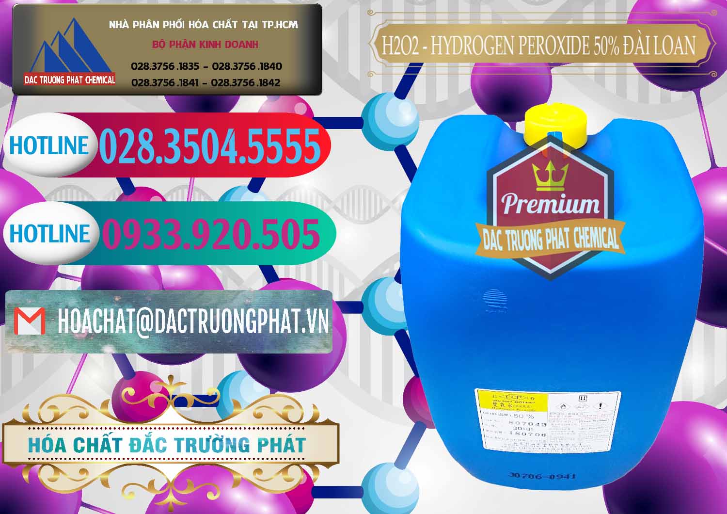 Cty chuyên cung cấp Þ bán hóa chất H2O2 ß Oxy H2O2 Dạng Nước 50% Đài Loan Taiwan Chang Chun Cty bán - cung cấp H2O2 - Hydrogen Peroxide 50% Đài Loan Taiwan Chang Chun - 0069 - Chuyên nhập khẩu ( phân phối ) hóa chất tại TP.HCM - truongphat.vn