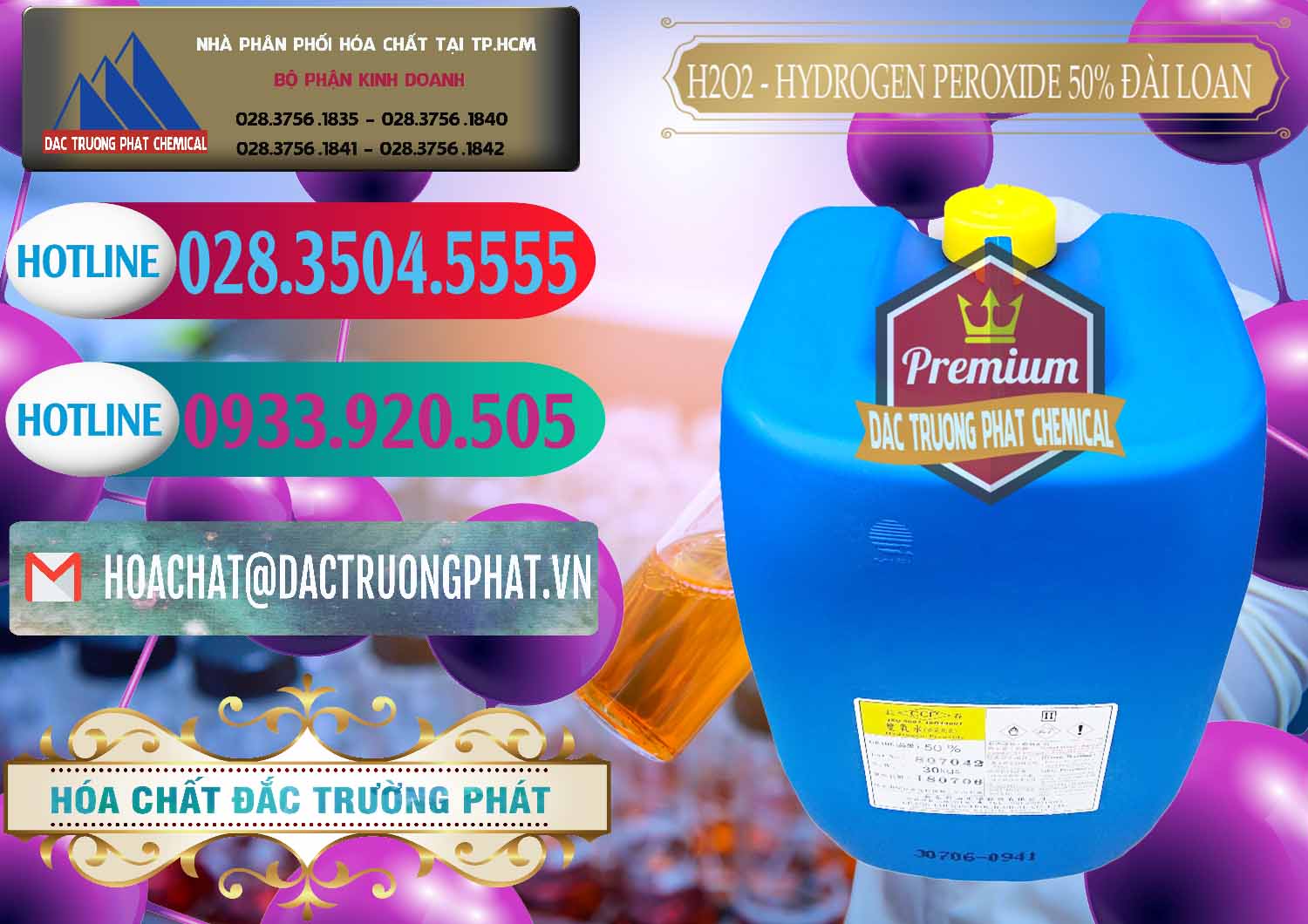 Cty chuyên cung cấp Þ bán hóa chất H2O2 ß Oxy H2O2 Dạng Nước 50% Đài Loan Taiwan Chang Chun Công ty kinh doanh - bán H2O2 - Hydrogen Peroxide 50% Đài Loan Taiwan Chang Chun - 0069 - Công ty chuyên kinh doanh ( cung cấp ) hóa chất tại TP.HCM - truongphat.vn