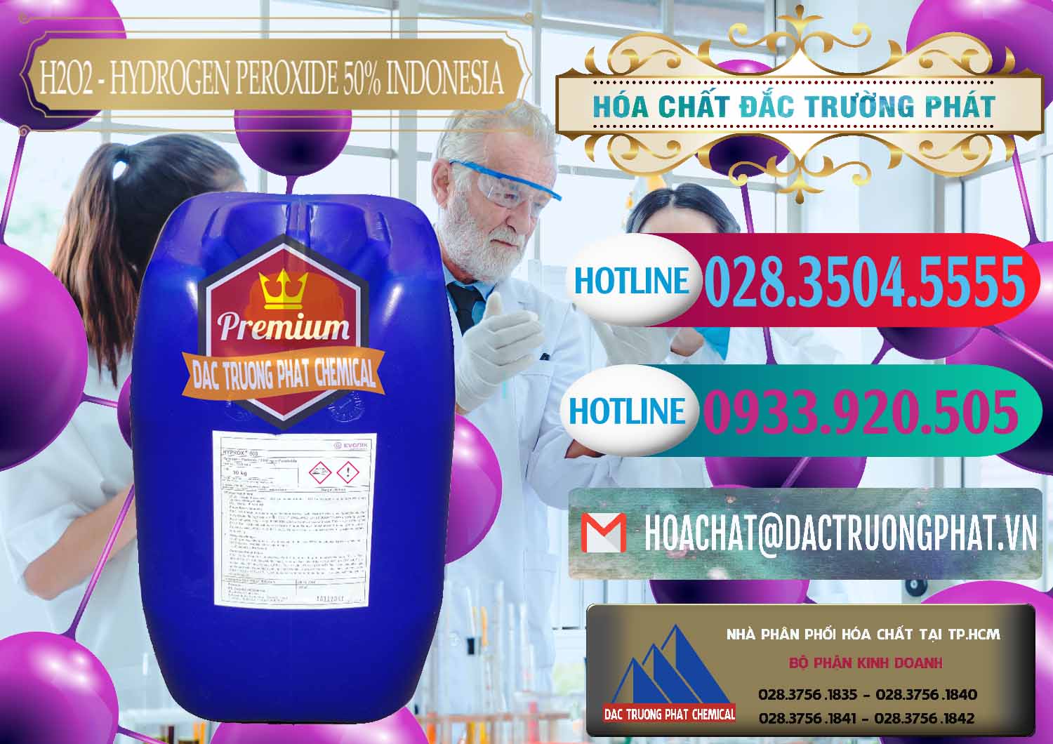 Đơn vị chuyên nhập khẩu _ bán H2O2 - Hydrogen Peroxide 50% Evonik Indonesia - 0070 - Công ty chuyên cung ứng - phân phối hóa chất tại TP.HCM - truongphat.vn
