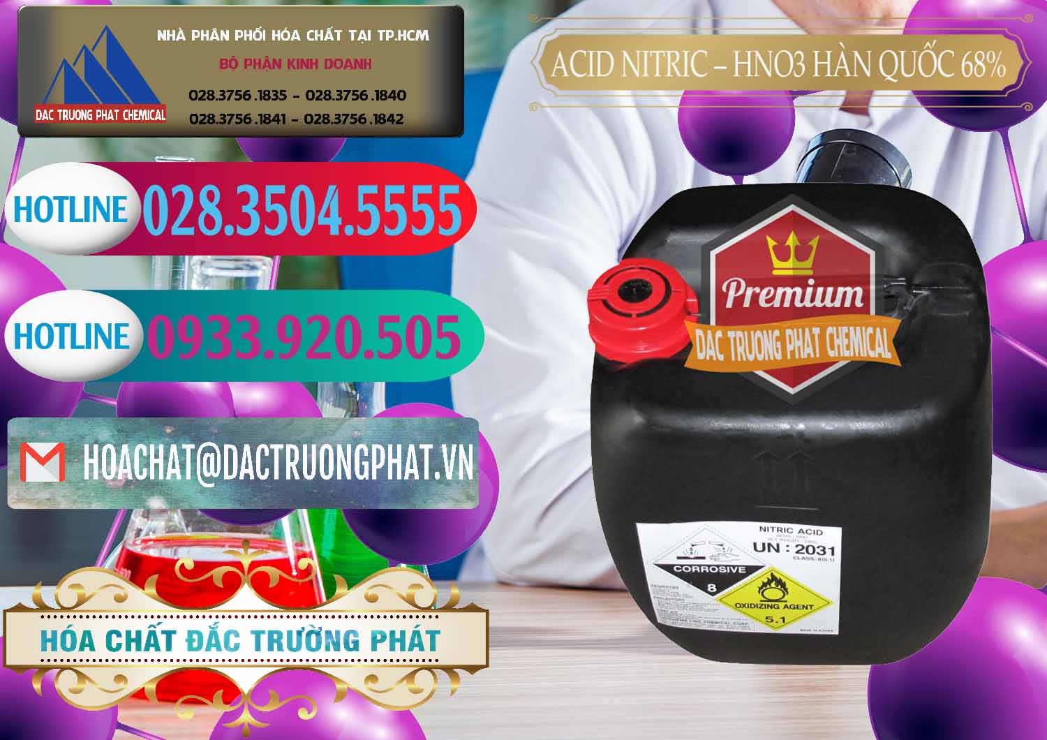 Nơi kinh doanh & bán Acid Nitric – Axit Nitric HNO3 68% Huchem Hàn Quốc Korea - 0030 - Công ty chuyên cung ứng _ phân phối hóa chất tại TP.HCM - truongphat.vn