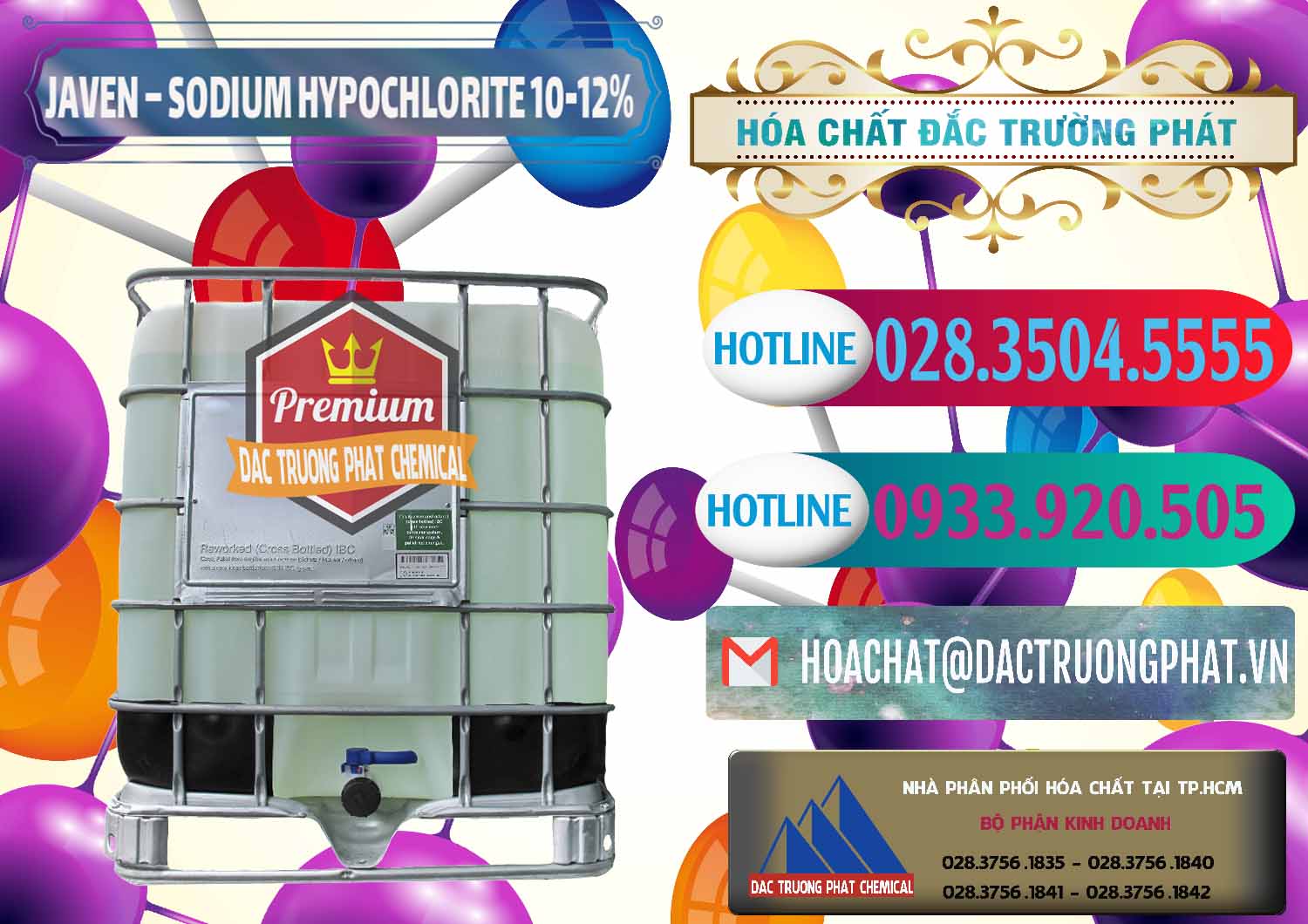 Nơi chuyên phân phối và kinh doanh Javen - Sodium Hypochlorite 10-12% Việt Nam - 0188 - Nơi cung cấp - phân phối hóa chất tại TP.HCM - truongphat.vn