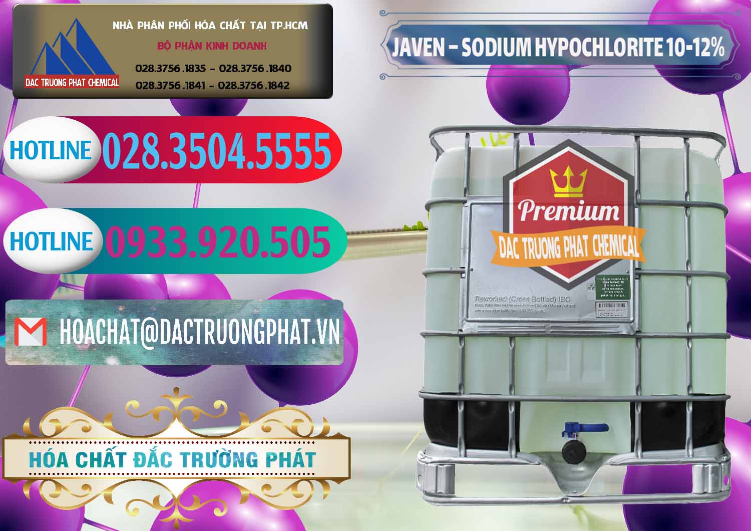 Chuyên bán _ phân phối Javen - Sodium Hypochlorite 10-12% Việt Nam - 0188 - Chuyên phân phối _ bán hóa chất tại TP.HCM - truongphat.vn