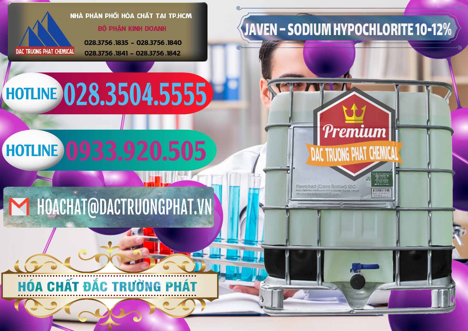 Nơi phân phối - cung ứng Javen - Sodium Hypochlorite 10-12% Việt Nam - 0188 - Nơi bán _ phân phối hóa chất tại TP.HCM - truongphat.vn