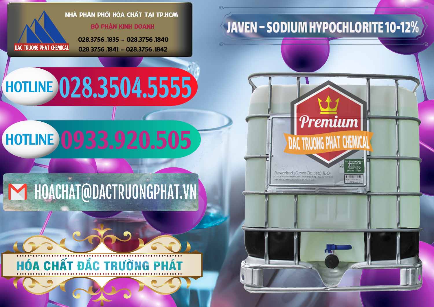 Cty kinh doanh - bán Javen - Sodium Hypochlorite 10-12% Việt Nam - 0188 - Công ty phân phối ( cung ứng ) hóa chất tại TP.HCM - truongphat.vn