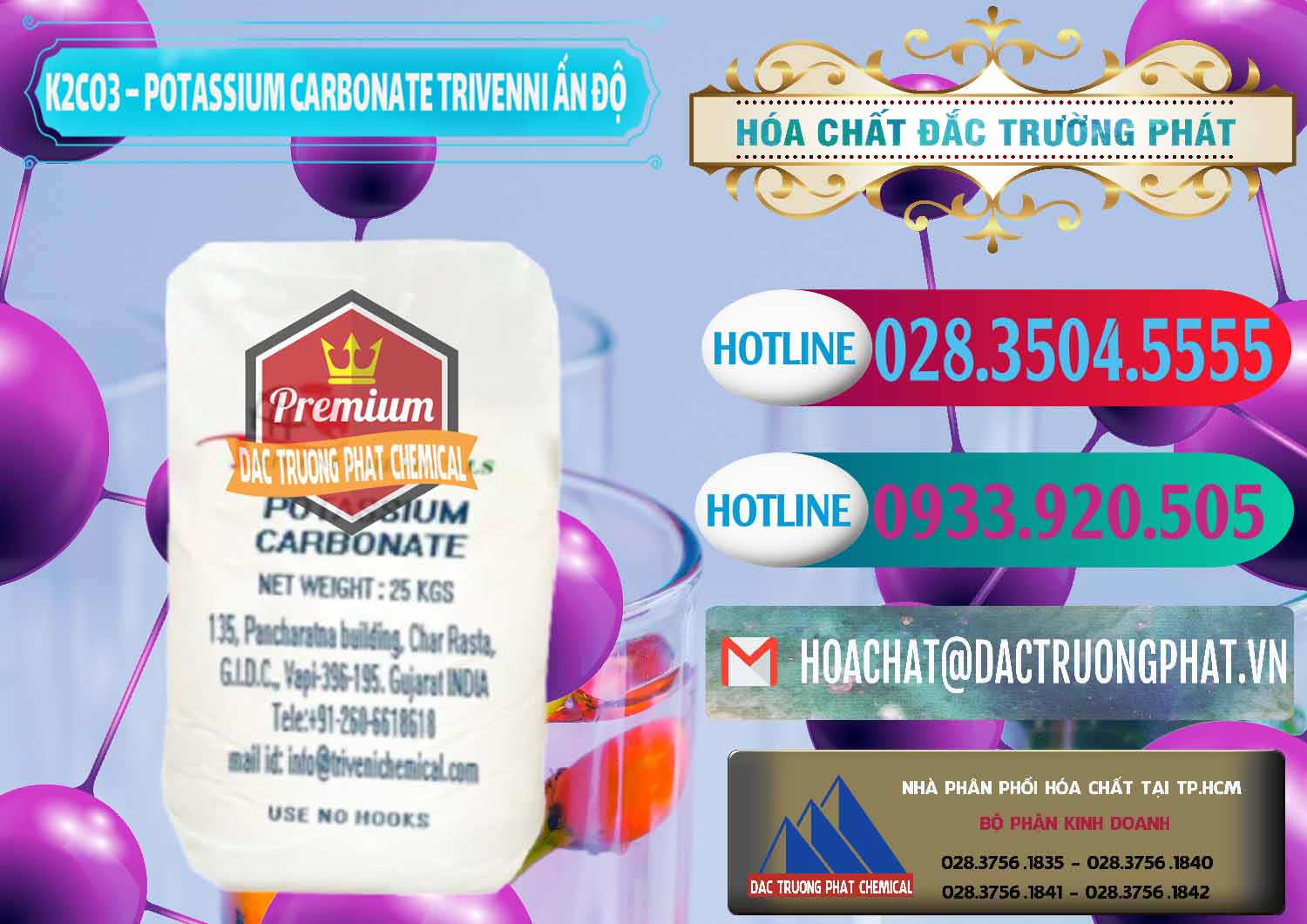 Công ty chuyên bán ( cung ứng ) K2Co3 – Potassium Carbonate Trivenni Ấn Độ India - 0473 - Công ty cung cấp & nhập khẩu hóa chất tại TP.HCM - truongphat.vn