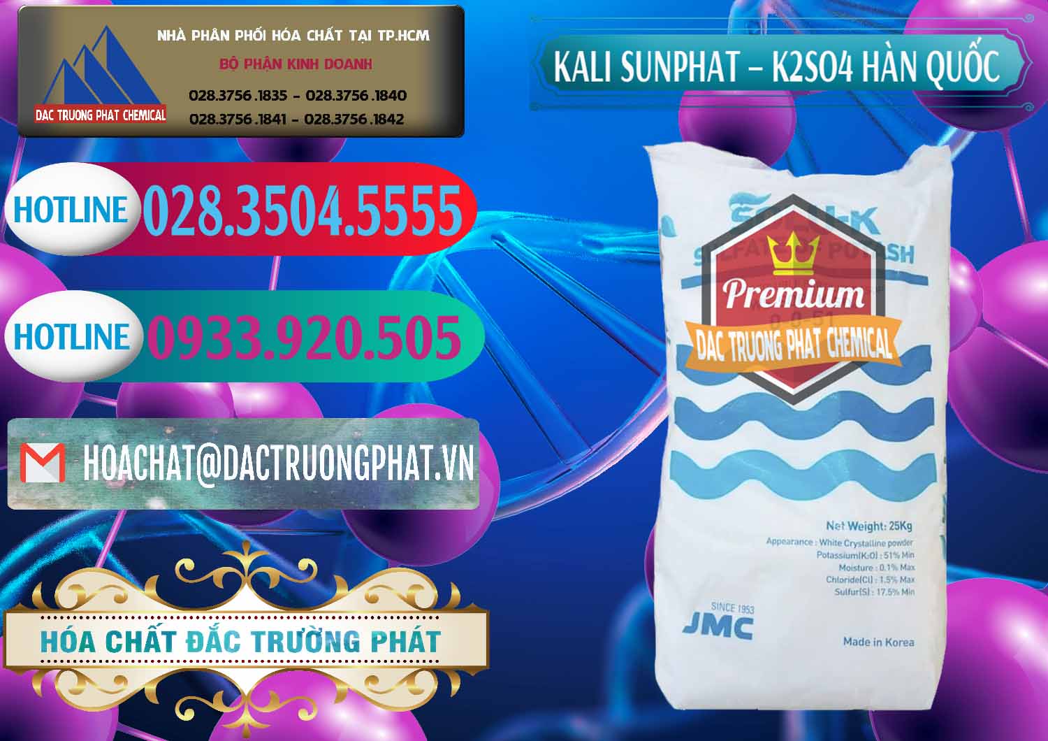 Cty chuyên cung ứng - bán Kali Sunphat – K2SO4 Hàn Quốc Korea - 0410 - Đơn vị chuyên phân phối và nhập khẩu hóa chất tại TP.HCM - truongphat.vn
