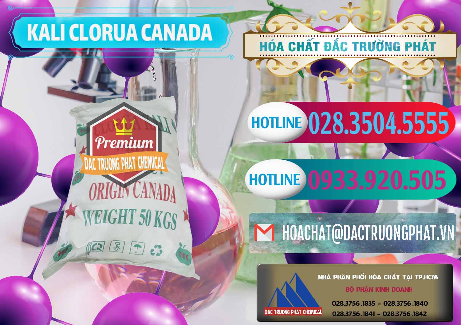 Chuyên bán và cung cấp KCL – Kali Clorua Trắng Canada - 0437 - Công ty chuyên nhập khẩu - phân phối hóa chất tại TP.HCM - truongphat.vn