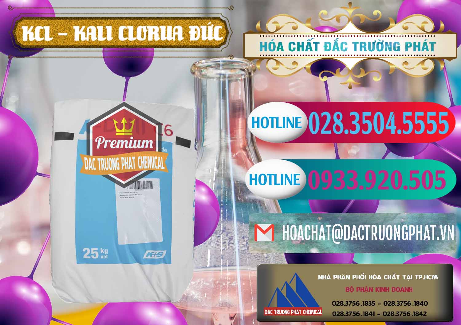 Công ty chuyên bán và cung ứng KCL – Kali Clorua Trắng K DRILL Đức Germany - 0428 - Cty phân phối - kinh doanh hóa chất tại TP.HCM - truongphat.vn