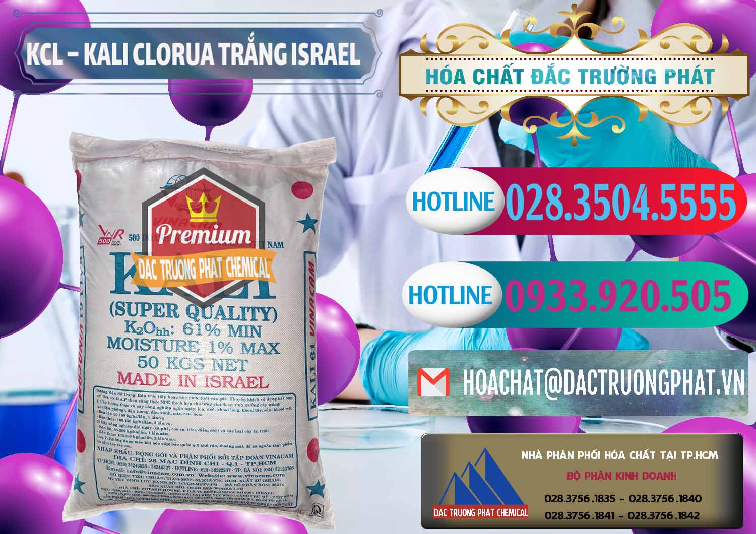 Cty nhập khẩu & bán KCL – Kali Clorua Trắng Israel - 0087 - Nơi chuyên cung cấp và kinh doanh hóa chất tại TP.HCM - truongphat.vn