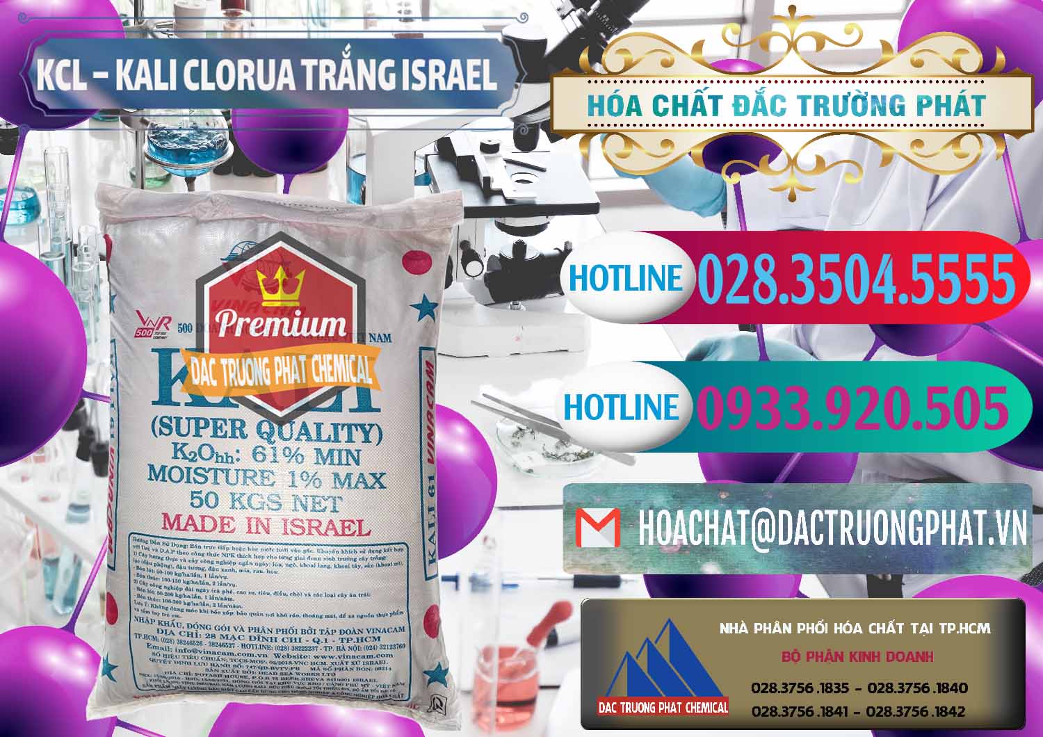 Chuyên bán và cung ứng KCL – Kali Clorua Trắng Israel - 0087 - Cty chuyên cung cấp - nhập khẩu hóa chất tại TP.HCM - truongphat.vn
