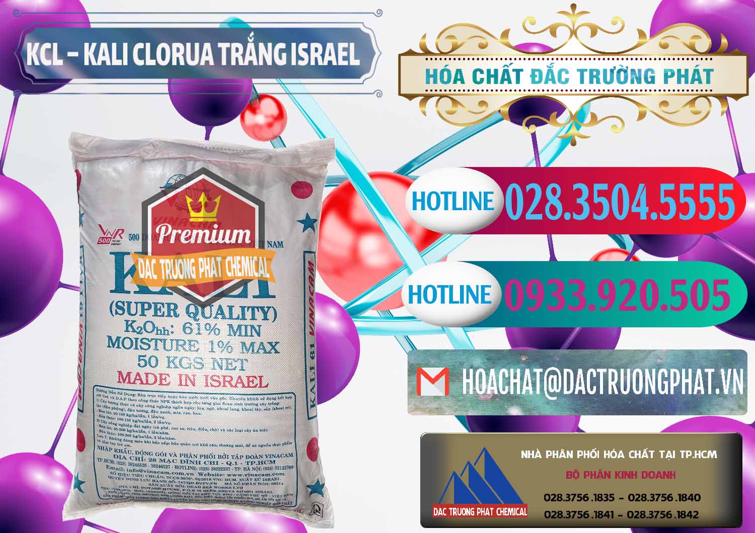 Cung cấp & bán KCL – Kali Clorua Trắng Israel - 0087 - Nơi chuyên bán và phân phối hóa chất tại TP.HCM - truongphat.vn