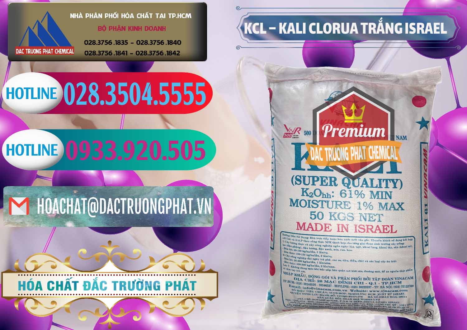 Nơi chuyên nhập khẩu và bán KCL – Kali Clorua Trắng Israel - 0087 - Chuyên cung cấp & phân phối hóa chất tại TP.HCM - truongphat.vn