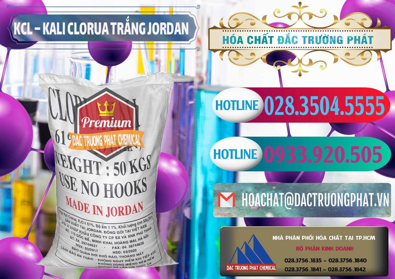 Cty chuyên bán và cung cấp KCL – Kali Clorua Trắng Jordan - 0088 - Cty phân phối và cung ứng hóa chất tại TP.HCM - truongphat.vn